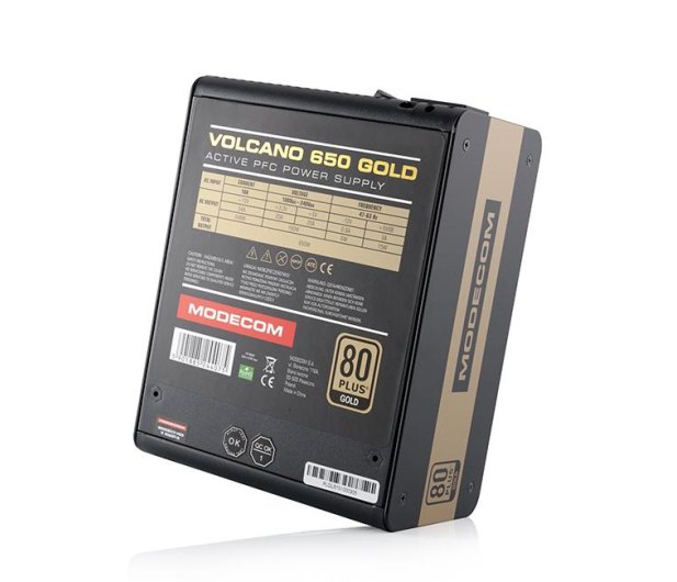 MODECOM Volcano 650W 80 Plus Gold - 325338 - zdjęcie 4